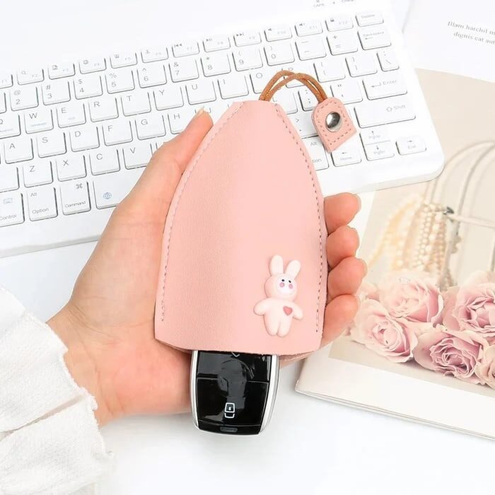 Creative Pull-out Cute Large-capacity Car Key Case